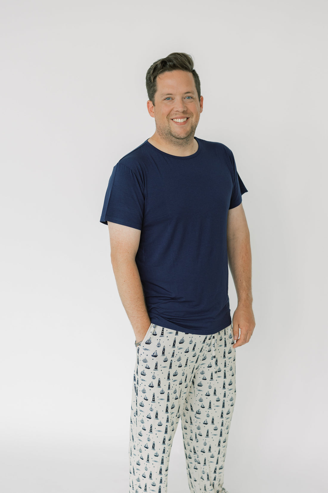 Men Two Pcs Pj - GettCozy