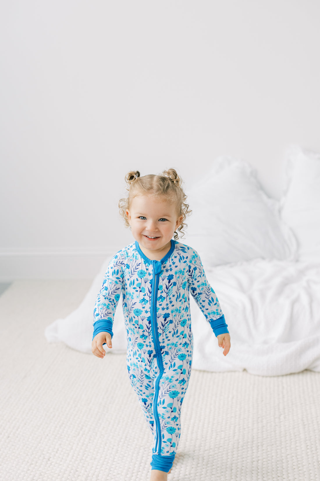 Summer Bloom - Long Sleeve Zippies - GettCozy